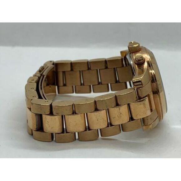 Michael Kors MK5430 Women's Watch Chronograph Rose Gold Stainless Steel D228 - Picture 8 of 9